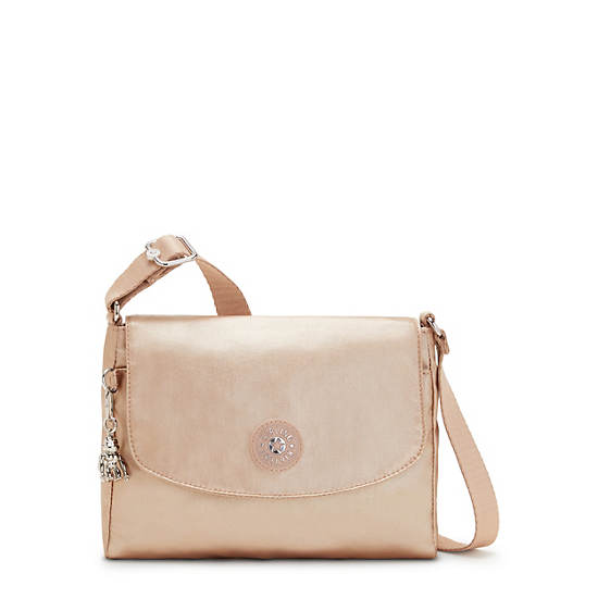 Kipling Tamia Metallic Crossbody Väska Guld | SE 1981LI